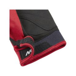 Rękawiczki żeglarskie Essential 2.0 z długimi palcami. Czerwone rękawiczki damskie Musto, bez wzorów, z materiału. Za 179.99 zł.