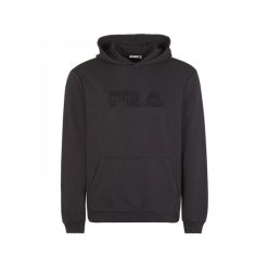 Bluza z kapturem Fila Bischkek. Czarne bluzy z kapturem męskie Fila, z bawełny. Za 159.99 zł.