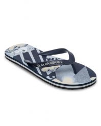 Klapki dla Mężczyzn MOLOKAI ART Czarny. Czarne klapki i japonki męskie Quiksilver, z gumy. Za 66.49 zł.