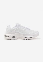 Białe Buty Sportowe Sneakersy Ozdobione Tłoczeniem Zalirae. Białe buty sportowe na co dzień męskie Born2be, z dresówki, bez zapięcia. Za 129.99 zł.
