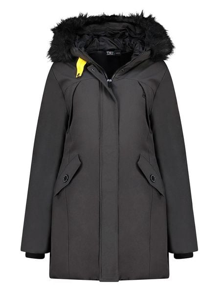 Canadian Peak Parka "Cherifeak" w kolorze antracytowym rozmiar: XL. Czarne parki damskie Canadian Peak, xl, bez wzorów. Za 217.99 zł.
