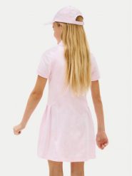 Tommy Hilfiger Sukienka letnia Essential KG0KG08342 Różowy jasny Regular Fit. Czerwone sukienki dziewczęce Tommy Hilfiger, na lato, bez wzorów, z bawełny, bez ramiączek. Za 269.99 zł.