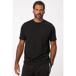 Męski T-shirt FLEXNAMIC® fitness rękaw 1/2 nadruk z tyłu QuickDry. Czarne t-shirty męskie JAY-PI, m, bez wzorów, z bawełny, bez kołnierzyka. Za 143.99 zł.