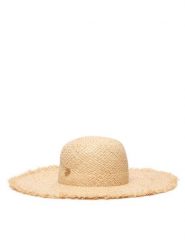 Tommy Hilfiger Kapelusz Summer Shop AW0AW18673 Beżowy jasny. Brązowe kapelusze damskie Tommy Hilfiger, bez wzorów. Za 369.99 zł.