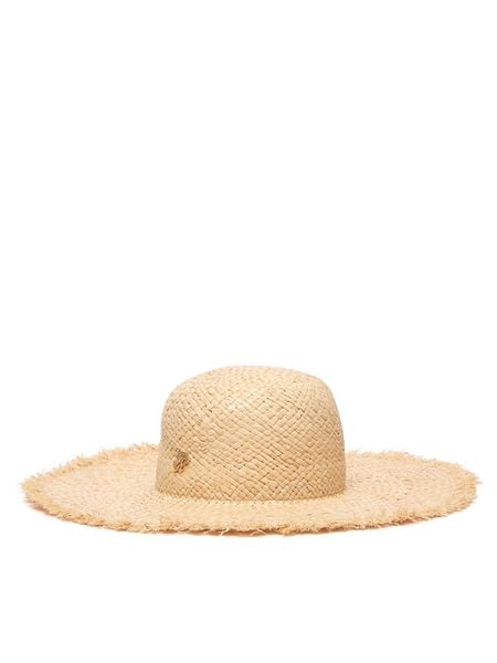 Tommy Hilfiger Kapelusz Summer Shop AW0AW18673 Beżowy jasny. Brązowe kapelusze damskie Tommy Hilfiger, bez wzorów. Za 261.99 zł.