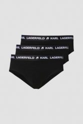 KARL LAGERFELD Czarne slipy męskie 3PACK. Czarne slipki męskie Karl Lagerfeld, bez wzorów. W wyprzedaży za 189.99 zł.