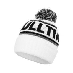 Czapka męska Pitbull zimowa Snow Crew. Białe czapki męskie PITBULL, na zimę, bez wzorów, sportowe. Za 59.00 zł.