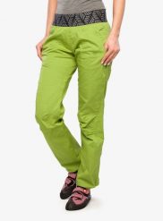 Spodnie wspinaczkowe damskie Ocun Pantera Organic Pants. Zielone spodnie materiałowe damskie Ocun, bez wzorów, z bawełny, wakacyjne, moda ciążowa. Za 313.49 zł.