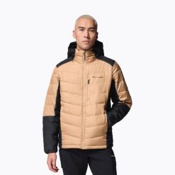 Kurtka męska Columbia Labyrinth Loop II Hooded. Brązowe kurtki męskie Columbia, m, bez wzorów, sportowe, bez kaptura. Za 649.99 zł.