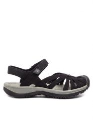 Keen Sandały Rose Sandal 1008783 Czarny. Czarne obuwie trekkingowe damskie Keen, bez wzorów, z nubiku, bez obcasa. Za 289.99 zł.