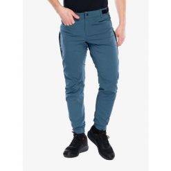 Spodnie rowerowe męskie Mons Royale Diversion Merino Trail Pants. Niebieskie spodnie materiałowe męskie Mons Royale, bez wzorów, sportowe. Za 654.99 zł.