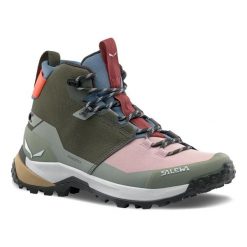 Damskie buty trekkingowe Salewa Puez 2 Knit Ptx. Zielone obuwie trekkingowe damskie Salewa. Za 773.00 zł.