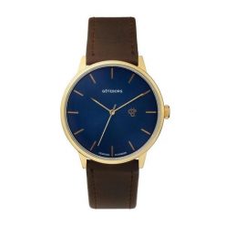 Zegarek CHPO Khorshid Goteborg navy brown 14230TT. Brązowe zegarki męskie CHPO BRAND. Za 253.76 zł.
