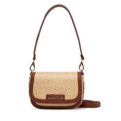 Torebka Valentino. Brązowe torebki klasyczne damskie Valentino, bez wzorów, bez dodatków. Za 609.99 zł.