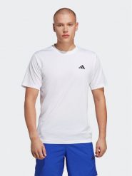 Adidas Koszulka techniczna Train Essentials Training IC7430 Biały Regular Fit. Białe t-shirty sportowe męskie Adidas, m, z syntetyku, bez ramiączek, na fitness i siłownię. Za 79.99 zł.