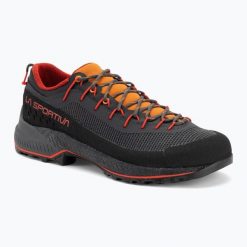 Buty podejściowe męskie La Sportiva TX4 Evo ST. Szare buty trekkingowe męskie La Sportiva, bez zapięcia, trekkingowe. Za 689.99 zł.