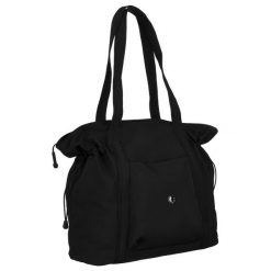 Shopperka damska Peterson PTN CSM-15 czarna. Czarne shopper bag damskie Peterson, bez wzorów, na ramię, bez dodatków. Za 94.99 zł.