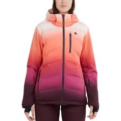 Kurtka Narciarska Damska Fundango Pumila. Czerwone kurtki narciarskie i snowboardowe damskie Fundango, l, bez wzorów, bez kaptura, narciarskie. W wyprzedaży za 599.00 zł.