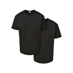 T-shirt Męski Organiczna Bawełna Basic 2pak. Brązowe t-shirty męskie Urban Classics, m, bez wzorów, z bawełny, bez kołnierzyka. Za 169.99 zł.