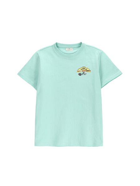 Coccodrillo T-Shirt WC5143209VBB Zielony Regular Fit. Zielone t-shirty chłopięce COCCODRILLO, bez wzorów, z bawełny, bez ramiączek. Za 39.99 zł.