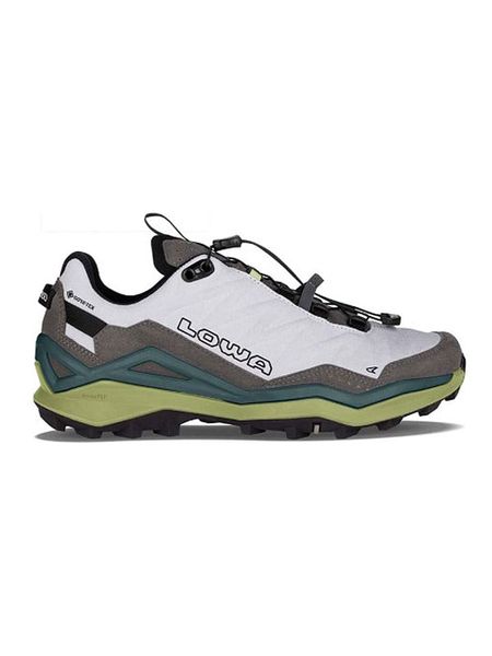 LOWA Buty trekkingowe "Maddox Pro GTX" w kolorze biało-szarym rozmiar: 45. Białe buty trekkingowe męskie Lowa, z gore-texu, bez zapięcia, outdoorowe, gore-tex. Za 425.06 zł.