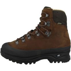Wodoodporne buty turystyczne Alaska Lady GTX - brązowe. Brązowe obuwie trekkingowe damskie Hanwag, na jesień. Za 1,122.99 zł.