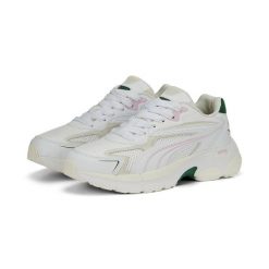 Buty Sportowe Damskie Puma Teveris Nitro Preppy. Białe buty sportowe na co dzień damskie Puma, bez wzorów, trekkingowe. Za 335.99 zł.