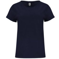 Koszulka Damska Cies. Niebieskie bluzki damskie ROLY, l, bez wzorów, bez kołnierzyka. Za 41.99 zł.