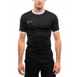 Koszulka Mężczyzna Nike Dri-FIT Academy T-shirt Bluzka Sportowa Treningowa XXL. Czarne t-shirty męskie Nike, m, z materiału, bez ramiączek, na fitness i siłownię, dri-fit (nike). Za 71.00 zł.