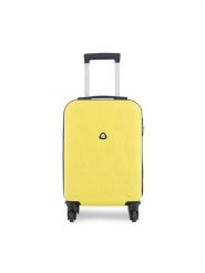 Semi Line Walizka kabinowa T5619-2 Żółty. Żółte walizki Semi-line, bez wzorów, z tworzywa sztucznego. Za 139.99 zł.
