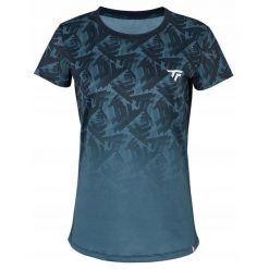 Koszulka T-Shirt tenisowa damska Tecnifibre X-Loop Tee. Niebieskie t-shirty damskie TECNIFIBRE, xs, bez wzorów, bez kołnierzyka. Za 179.99 zł.