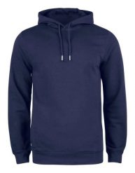 Clique Premium OC Hoody – bluza z kapturem z bawełny organicznej i poliestru z. Niebieskie bluzy z kapturem męskie CLIQUE, s, z bawełny. Za 273.74 zł.