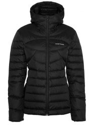 KARI TRAA Kurtka puchowa "Sanne" w kolorze czarnym rozmiar: M. Czarne kurtki damskie Kari Traa, m, bez wzorów, z puchu, bez kaptura. Za 426.40 zł.