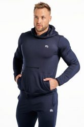 Bluza fitness z kapturem męska Rough Radical Snappy. Niebieskie bluzy sportowe męskie ROUGH RADICAL, m, z dzianiny. Za 149.00 zł.