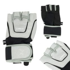 Rękawiczki na siłownie XTREXO GG2. Białe rękawiczki damskie TREXO, bez wzorów. Za 49.99 zł.