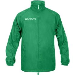 Męska Kurtka Przeciwdeszczowa Basico. Brązowe kurtki męskie Givova, l, bez wzorów, sportowe, bez kaptura. Za 82.99 zł.