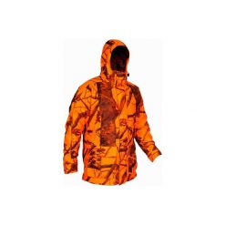 Kurtka myśliwska 3w1 WARM WTP 300 CAMO. Brązowe kurtki męskie SOLOGNAC, xl, bez wzorów, z materiału. Za 529.99 zł.