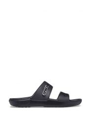 Crocs Klapki "Classic" w kolorze czarnym rozmiar: 36/37. Czarne klapki damskie Crocs, bez wzorów, bez obcasa. Za 83.62 zł.