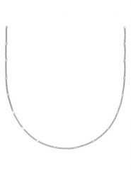 Eastside NY Posrebrzany naszyjnik - dł. 40 cm rozmiar: onesize. Szare naszyjniki damskie Eastside NY, posrebrzane. Za 34.99 zł.