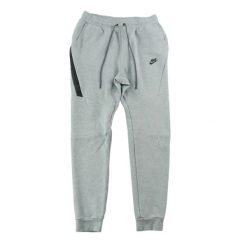 Second life - Spodnie dresowe męskie o wąskim kroju z ściągaczami - Jak nowy. Szare spodnie sportowe męskie Nike, z dresówki. Za 170.36 zł.
