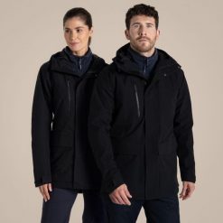 Kurtka wodoodporna Craghoppers Kiwi Pro. Szare kurtki damskie CRAGHOPPERS, na lato, bez wzorów, sportowe, bez kaptura. Za 620.80 zł.