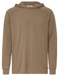 Bluza M Mineo LS Hoody. Brązowe bluzy z kapturem męskie Vaude, na jesień, l, z materiału. Za 339.00 zł.