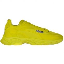 Buty do chodzenia męskie Puma MAPF1 Rsconnect. Żółte buty sportowe na co dzień męskie Puma, z materiału, bez zapięcia, trekkingowe. Za 415.00 zł.