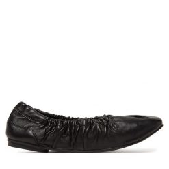 Baleriny Bronx. Czarne baleriny damskie Bronx, bez wzorów, bez obcasa. Za 199.99 zł.