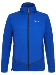 Salewa Kurtka softshellowa "Pedroc" w kolorze niebieskim rozmiar: M. Niebieskie kurtki outdoor męskie Salewa, m, bez wzorów, bez kaptura. Za 461.21 zł.