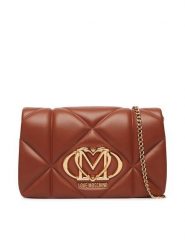 LOVE MOSCHINO Torebka JC4043PP0PLC0208 Brązowy jasny. Brązowe torebki klasyczne damskie Love Moschino, bez wzorów, wizytowe, bez kołnierzyka, bez ramiączek. Za 789.99 zł.