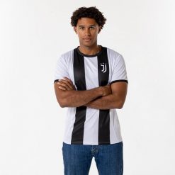 Koszulka domowa Juventus Męska. Białe t-shirty sportowe męskie JUVENTUS FC, m, bez ramiączek, do piłki nożnej. Za 204.99 zł.