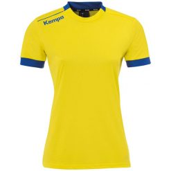 Damska koszulka Kempa Player. Czarne bluzki damskie KEMPA, m, bez wzorów, z materiału, sportowe, bez kołnierzyka, bez ramiączek. Za 110.00 zł.