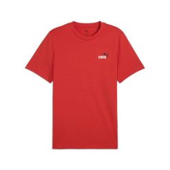 Koszulka sportowa Puma Ess 2 Small No. 1 Logo. Czerwone t-shirty sportowe męskie Puma, l, bez ramiączek. Za 127.00 zł.