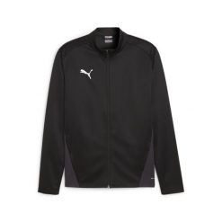 Kurtka z dresu Puma TeamGoal. Czarne kurtki męskie Puma, m, bez wzorów, z dresówki, sportowe, bez kaptura. Za 178.00 zł.
